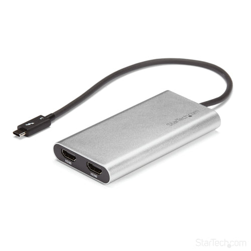 StarTech.com TB32HD24K60 - Thunderbolt 3 to Dual HDMI - 4K 60Hz