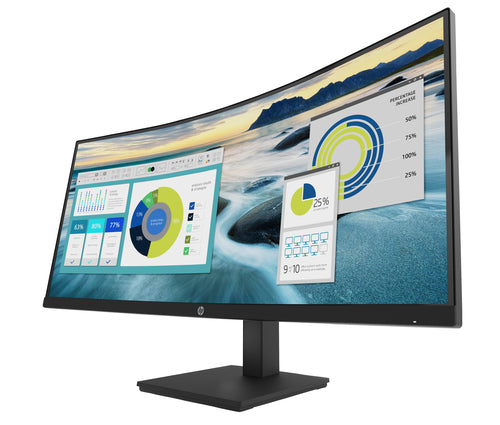 HP P34hc G4 34 inch WQHD USB-C Curved Monitor