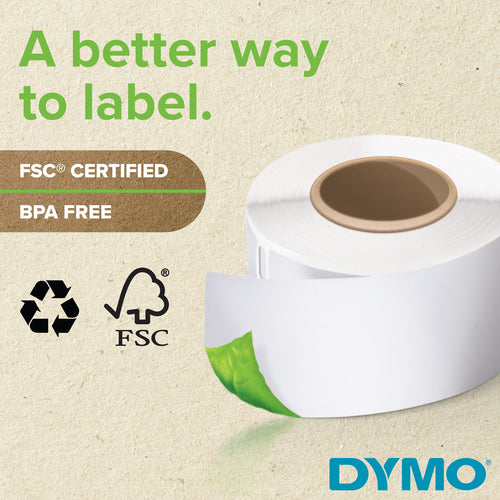 Dymo 2093093 - DY LW Lg Add Lbl 36X89mm Pk12