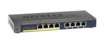 GS108PP-100AJS - NETGEAR GS108PP 8-PORT POE/POE+ GIGABIT ETHERNET UNMANAGED SWITCH