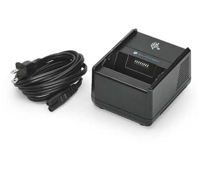 ZEBRA SAC-MPM-1BCHGAU1-01 1 SLOT BATTERY CHARGER ZQ300 SERIES AUSTRALIA POWER CORD