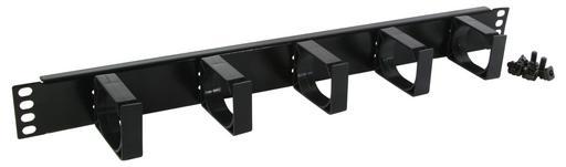 RackPower CM019 - Cable Manager 1U, with plastic clips