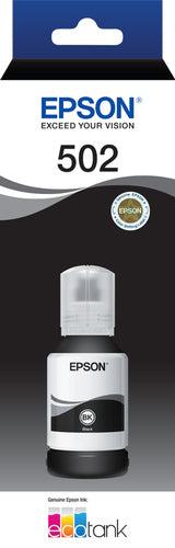 Epson C13T03K192 - T502 BLACK INK BOTTLE