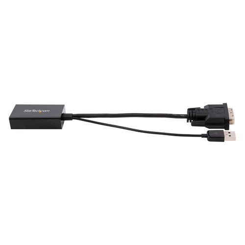 StarTech.com DVI2DP2 - DVI to DisplayPort Adapter - USB Power