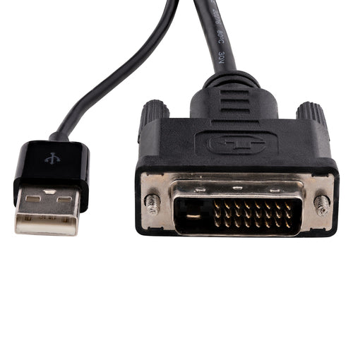 StarTech.com DVI2DP2 - DVI to DisplayPort Adapter - USB Power