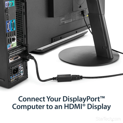 DP2HDMI2 - STARTECH.COM DISPLAYPORT TO HDMI ADAPTER - DP 1.2 TO HDMI VIDEO CONVERTER 3 YR
