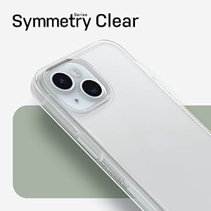 77-93109 - OtterBox iPhone 17e/16e/15 Symmetry MagSafe Clear