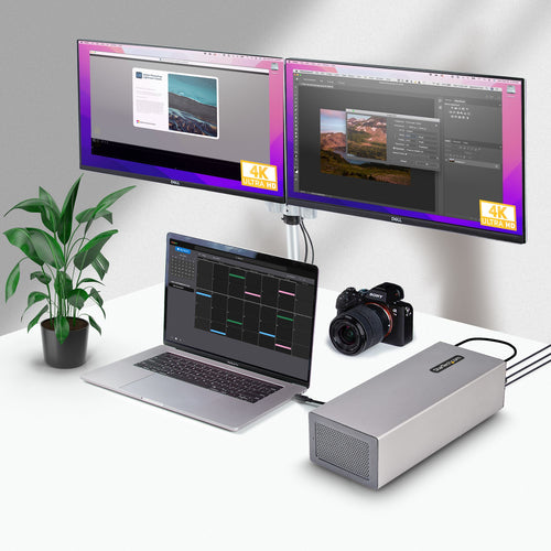 STARTECH.COM THUNDERBOLT 3 PCIE EXPANSION CHASSIS, ENCLOSURE BOX W/DUAL PCIE3.0 SLOT, 2 YR
