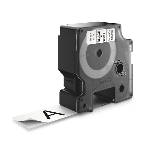 S0720930 - Dymo Blk on Wht 24mmx7m Tape