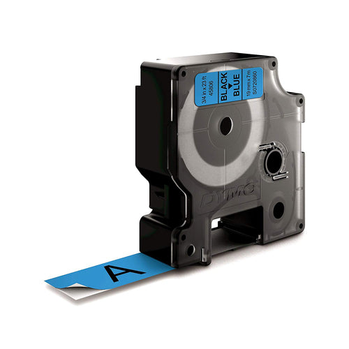 S0720860 - Dymo Blk on Blue 19mmx7m Tape