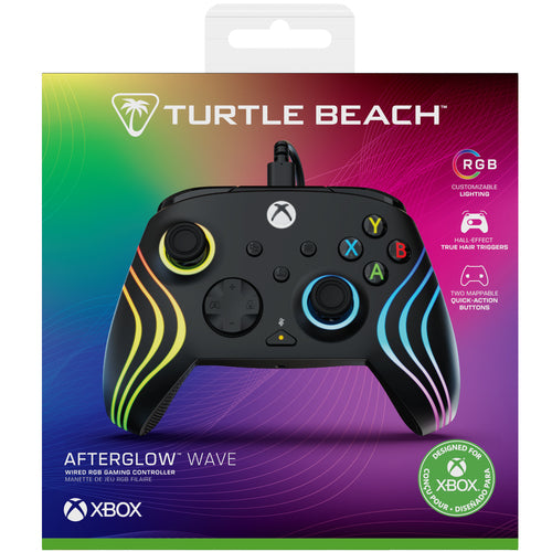 TBC-2002-05 - TURTLE BEACH AFTERGLOW WAVE WIRED CONTROLLER - BLACK XBX