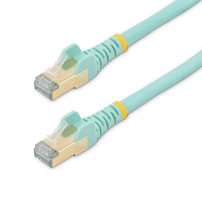 6ASPAT150CMAQ - STARTECH.COM 1.5 M CAT6A CABLE - AQUA - SNAGLESS RJ45 CONNECTORS, LTW