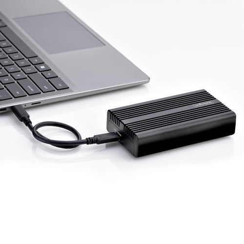 STARTECH.COM USB4 M.2 NVME ENCLOSURE, 40GBPS EXTERNAL USB-C SSD ENCLOSURE, 2 YR