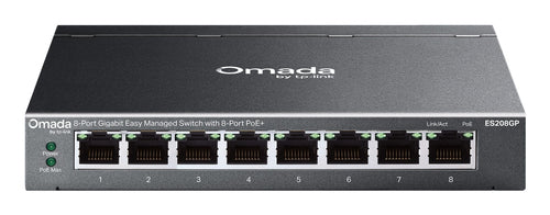 ES208GP - TP-Link ES208GP 8 Port Gigabit Omada SDN PoE Switch