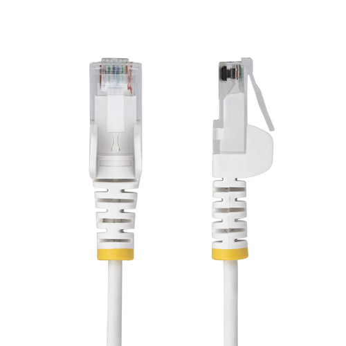 StarTech.com N6PAT200CMWHS - 2m White Slim CAT6 Ethernet Cable
