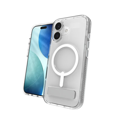 702318860 - ZAGG Crystal Palace Snap Kickstand, iPhone 17