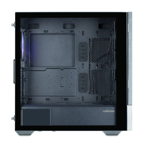 Z10 DS BLACK - Zalman Z10 DS Black ATX Mid Tower Case 1x120mm ARGB with LCD screen