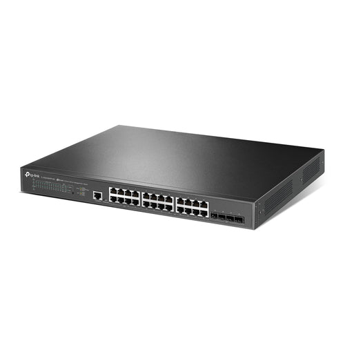 TP-Link TL-SG3428XPP-M2 - TP LINK JetStream 24-Port 2.5GBASE-T and 4-Port 10GE SFP+ L2+ Managed Switch with 16-Port PoE+ & 8-Port PoE++