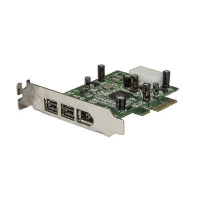 PEX1394B3LP - STARTECH.COM 3 PORT 2B 1A LOW PROFILE 1394 PCI EXPRESS FIREWIRE CARD LTW