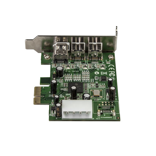 PEX1394B3LP - STARTECH.COM 3 PORT 2B 1A LOW PROFILE 1394 PCI EXPRESS FIREWIRE CARD LTW