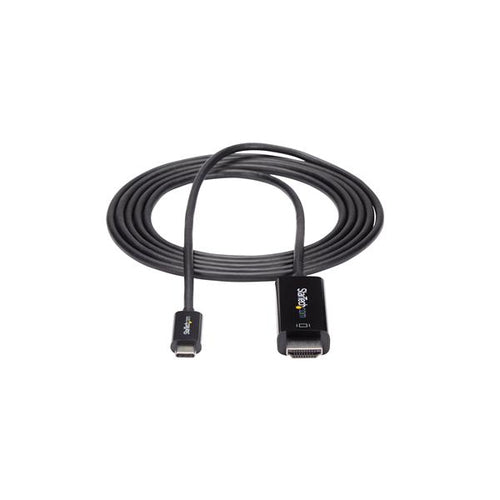 StarTech.com CDP2HD2MBNL - 2m Cable USB C to HDMI 4K60Hz - Black