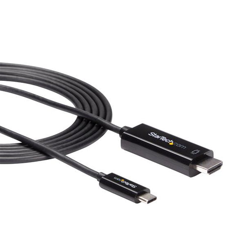 StarTech.com CDP2HD2MBNL - 2m Cable USB C to HDMI 4K60Hz - Black