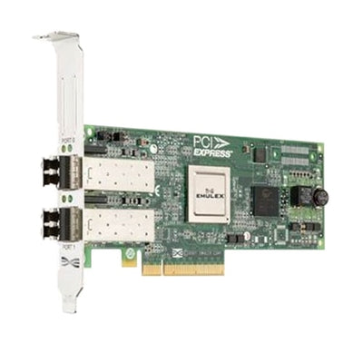 Dell EMC 406-10691 Dell FC 8Gb 2-Port PCI-E-2.0x8 Emulex LPe12002 Controller with FH Bracket - SPN