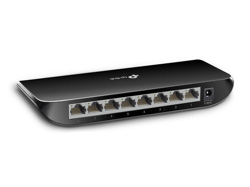 TL-SG1008D - TP-Link 8 Port Gigabit Switch (10/100/1000) Plastic