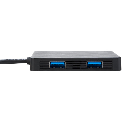 TARGUS 4-PORT USB-C HUB WITH POWER DELIVERY PASS THROUGH