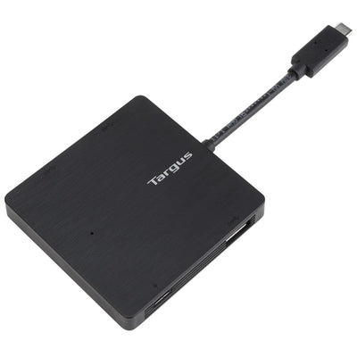 TARGUS 4-PORT USB-C HUB WITH POWER DELIVERY PASS THROUGH