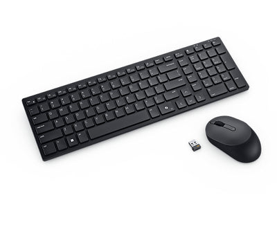 580-BBZH - DELL SILENT KEYBOARD AND MOUSE US ENGLISH - KM555 -RETAIL PKG -3YR ADV EXC SERV-SNP