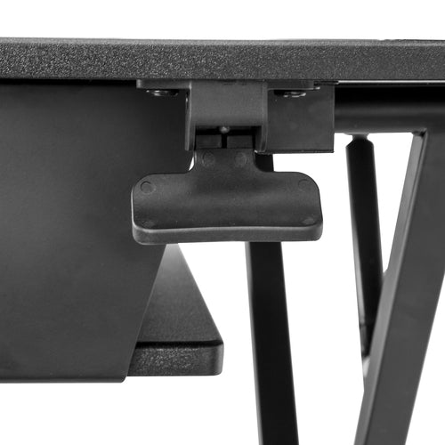 STARTECH.COM SIT STAND DESK CONVERTER - LARGE ADJUSTABLE ERGONOMIC DESK 2 YR