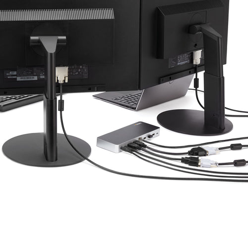 StarTech.com MST30C2HHPD - USB-C DOCK - 60W PD WINDOWS DUAL MONITOR