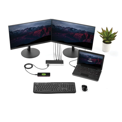 StarTech.com MST30C2HHPD - USB-C DOCK - 60W PD WINDOWS DUAL MONITOR