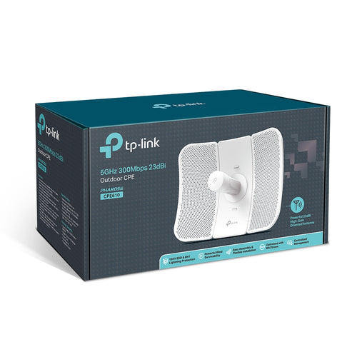 TL-CPE610 - TP-Link CPE610 5GHz 300Mbps 29dB Outdoor CPE