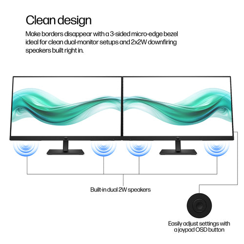HP Series 3 Pro 324ph 23.8 inch FHD Monitor