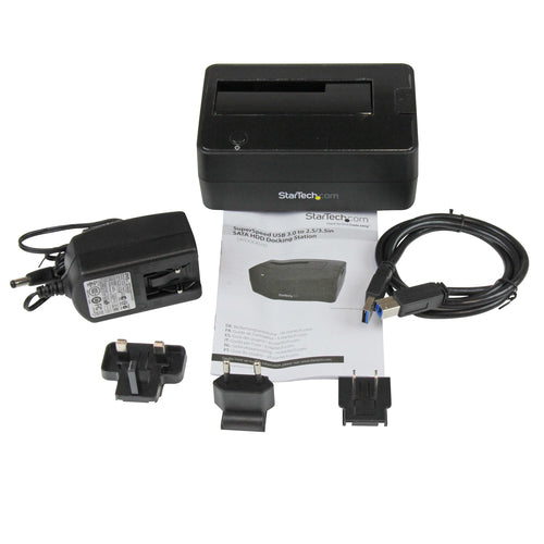 StarTech.com SATDOCKU3S - USB 3.0 SATA Hard Drive Docking Station