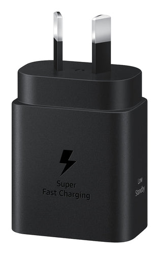 EP-T2510NBEGAU - Samsung 25W Charger Type C (no cable) Compact Black