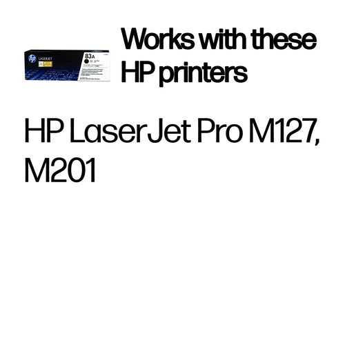 HP CF283A - 83A BLACK LJ TONER CART CF283A