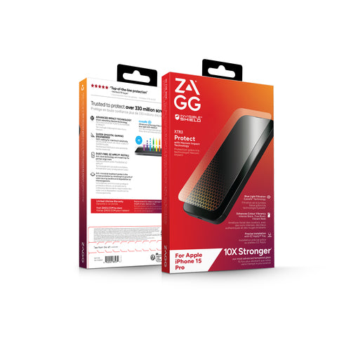 ZAGG InvisibleSheild Glass Glass XTR3 iPhone15 Pro