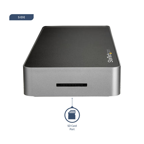 StarTech.com DK30CHDDPPD - DUAL MONITOR USB C DOCK - 60W PD - SD