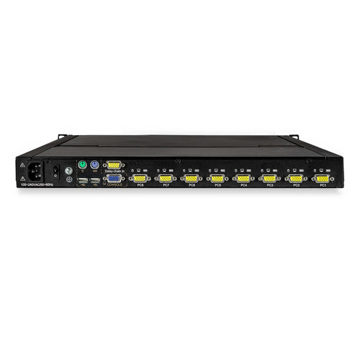 StarTech.com RKCONS1708K - Rack KVM Console - 8 Port VGA - 17 LCD