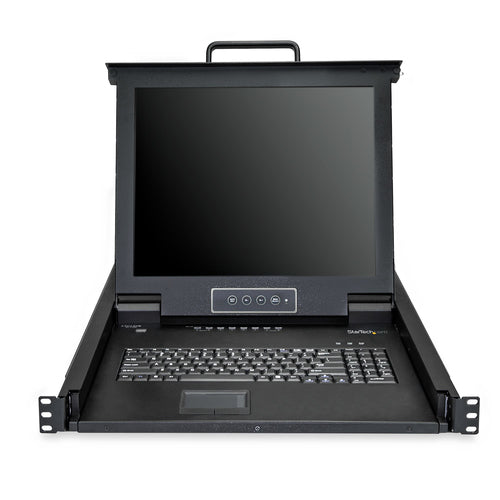 StarTech.com RKCONS1708K - Rack KVM Console - 8 Port VGA - 17 LCD