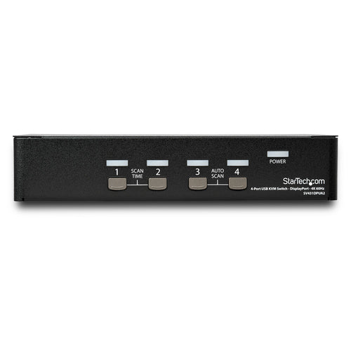 StarTech.com SV431DPUA2 - KVM Switch DisplayPort 4K 60Hz