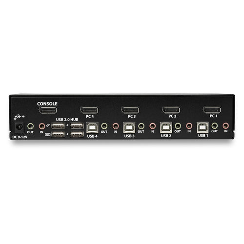 StarTech.com SV431DPUA2 - KVM Switch DisplayPort 4K 60Hz