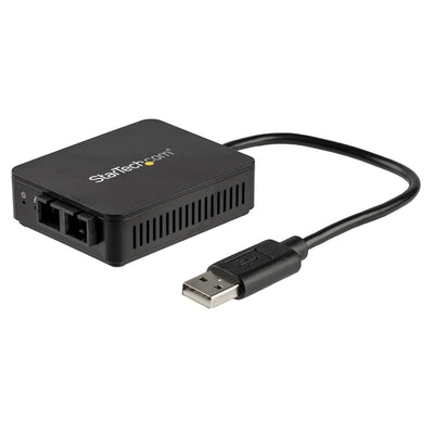 StarTech.com US100A20FXSC - FIBER OPTIC CONVERTER USB 2.0 100BASEFX