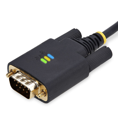 STARTECH.COM 10FT (3M) USB TO NULL MODEM SERIAL ADAPTER CABLE, 2 YR