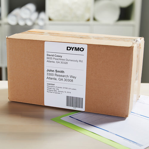 Dymo 2128307 - DY LW Shp Lbl 104x159mm Pk6