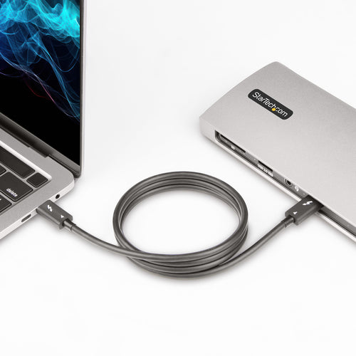 StarTech.com TBLT4MM1M - 3ft Thunderbolt 4 Cable 40Gbps 100W