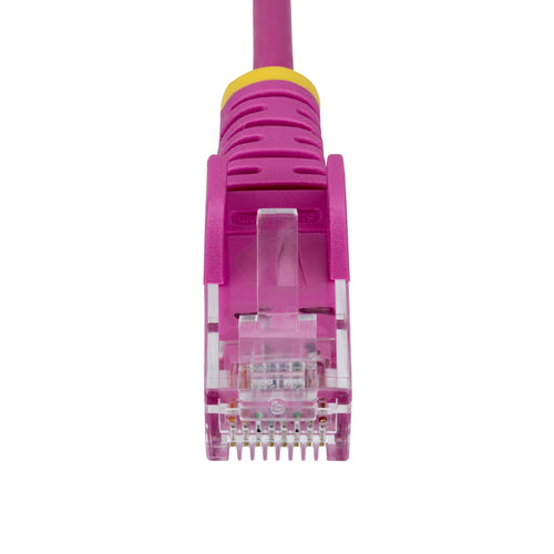 N6PAT15MPKS - STARTECH.COM 15M PINK SLIM CAT6 ETHERNET CABLE, SNAGLESS, 28AWG, LSZH, LTW